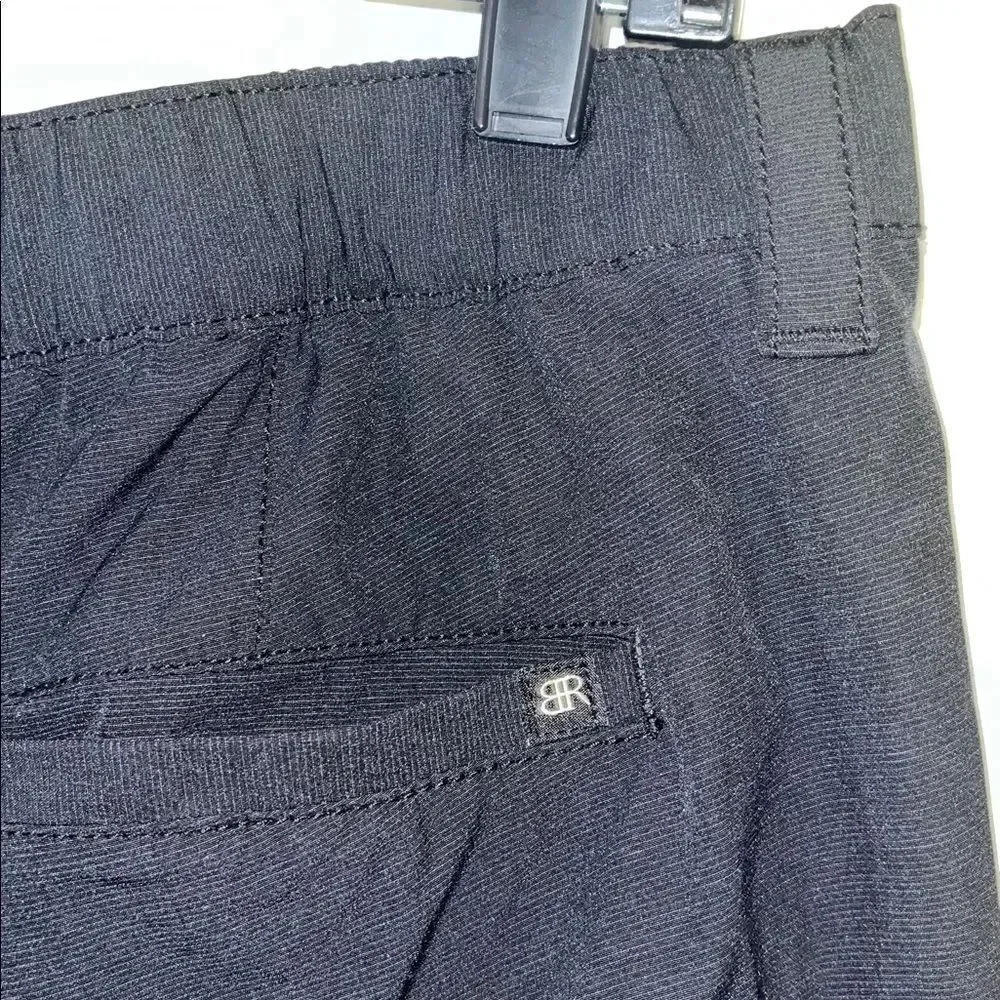 Black Banana Republic Active Shorts Elastic Classic Fit Stretch Men’s Poly Blend